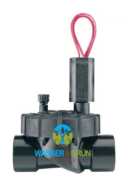 Magnetventil Hunter PGV-101JT und PGV-100JT JAR-TOP 1" IG/IG 24 VAC mit Durchflussregulierug und Magnetventil ohne Durchflussregulator